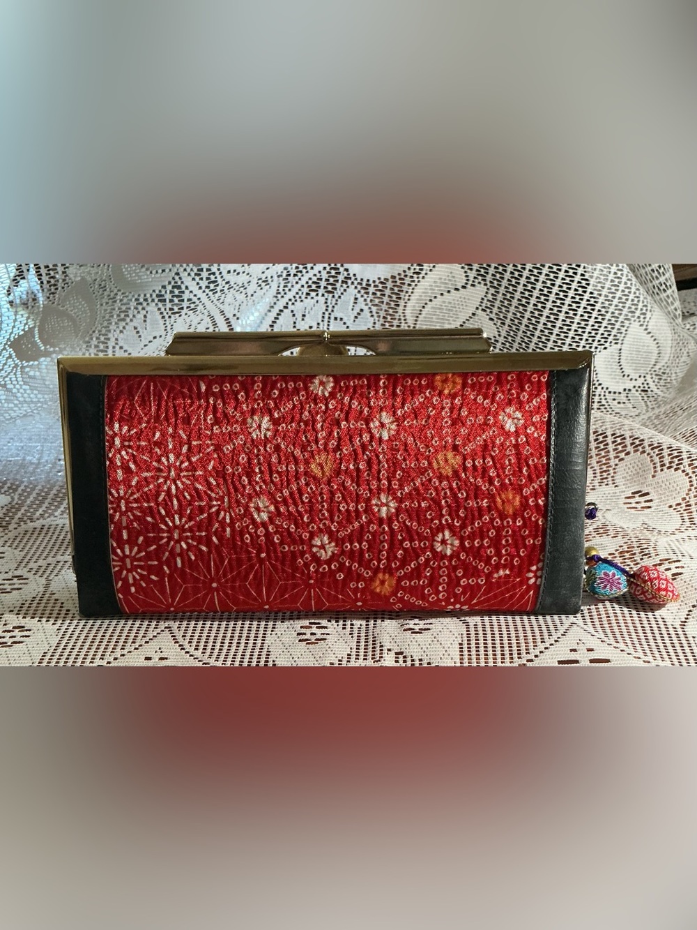 Japanese Kimono Style Clutch Wallet